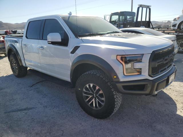 1FTFW1RG8KFD17765 - 2019 FORD F150 RAPTOR WHITE photo 4