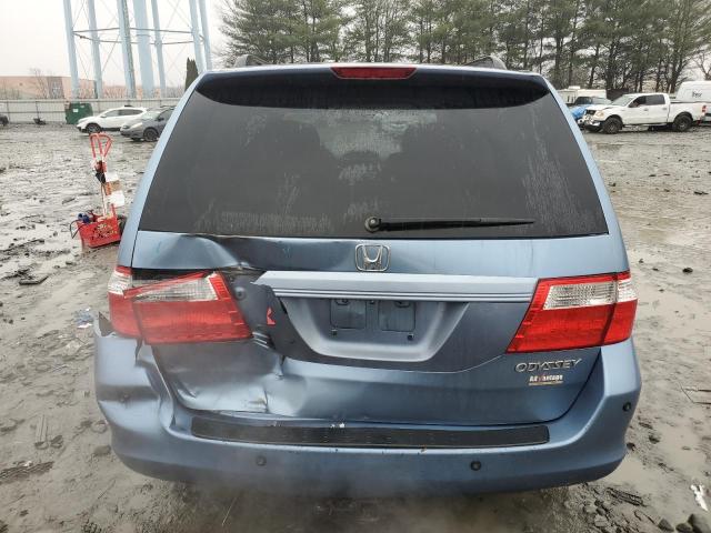 5FNRL38445B079723 - 2005 HONDA ODYSSEY EX TURQUOISE photo 6