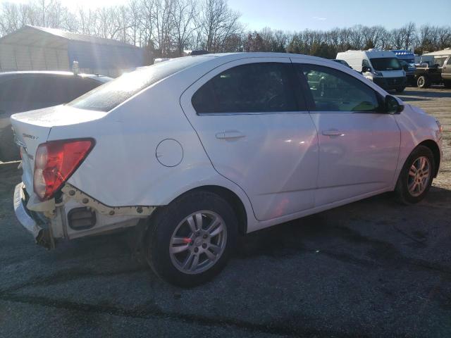 1G1JC5SB9F4207925 - 2015 CHEVROLET SONIC LT WHITE photo 3