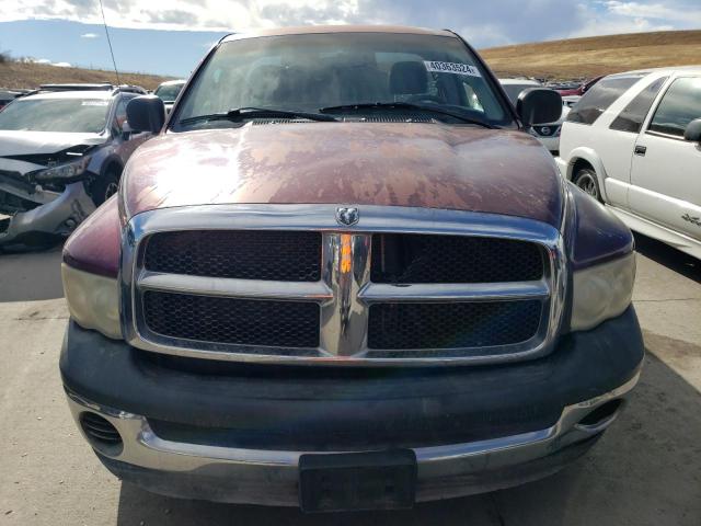 1D7HA16N52J214008 - 2002 DODGE RAM 1500 BURGUNDY photo 5