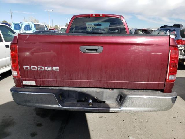 1D7HA16N52J214008 - 2002 DODGE RAM 1500 BURGUNDY photo 6