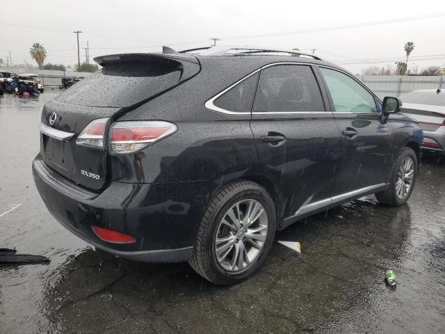 2T2ZK1BA6EC133836 - 2014 LEXUS RX 350 BLACK photo 3