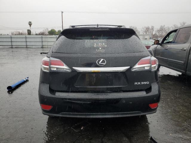 2T2ZK1BA6EC133836 - 2014 LEXUS RX 350 BLACK photo 6