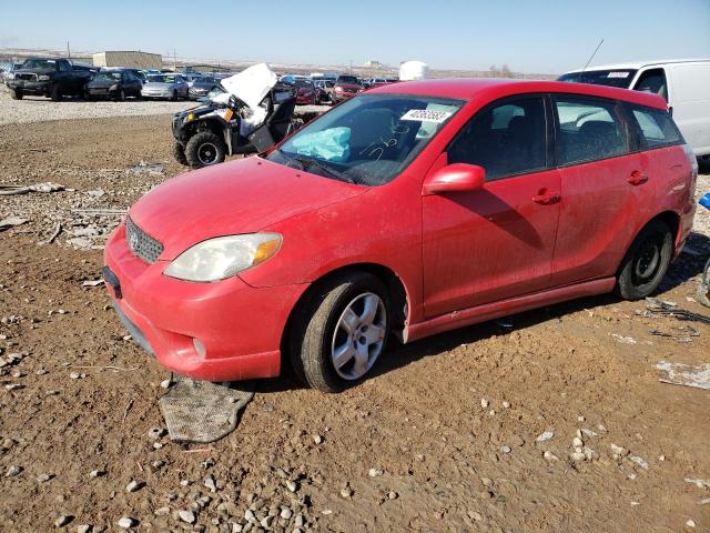 2T1KR32E68C693277 - 2008 TOYOTA COROLLA MA XR RED photo 1
