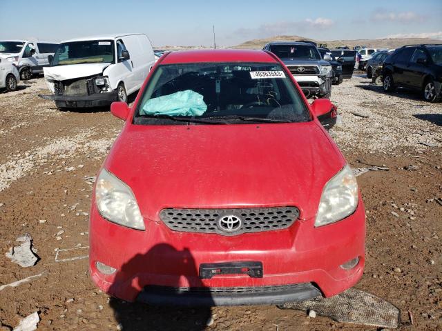 2T1KR32E68C693277 - 2008 TOYOTA COROLLA MA XR RED photo 5