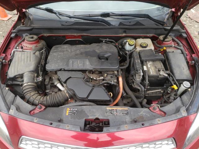 1G11D5RRXDF105194 - 2013 CHEVROLET MALIBU 1LT RED photo 11