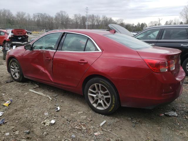 1G11D5RRXDF105194 - 2013 CHEVROLET MALIBU 1LT RED photo 2