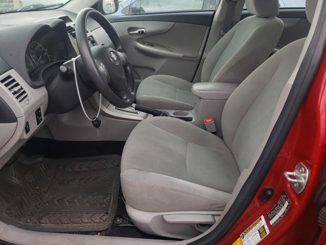2T1BU4EE9DC077664 - 2013 TOYOTA COROLLA BASE RED photo 7