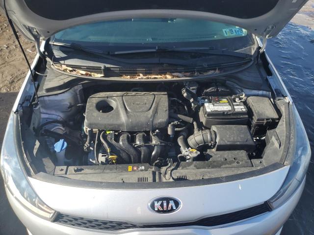 3KPA24AB0JE050461 - 2018 KIA RIO LX SILVER photo 11