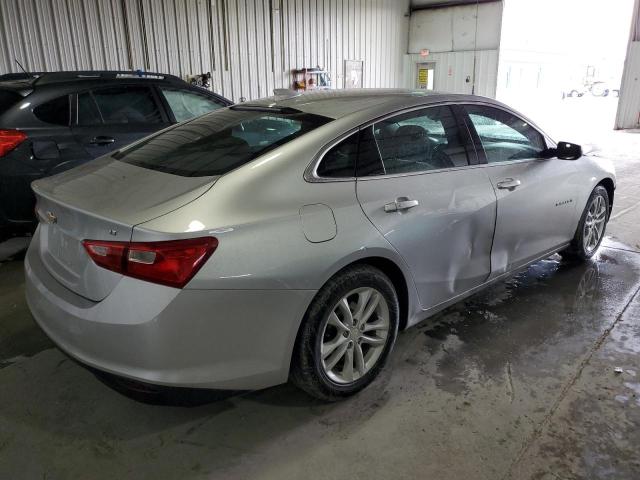 1G1ZE5ST4HF176208 - 2017 CHEVROLET MALIBU LT SILVER photo 3