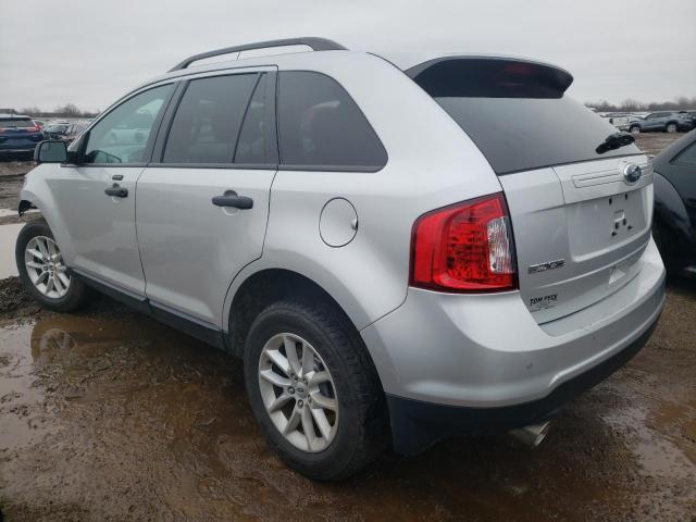 2FMDK3GC6DBC33281 - 2013 FORD EDGE SE SILVER photo 2