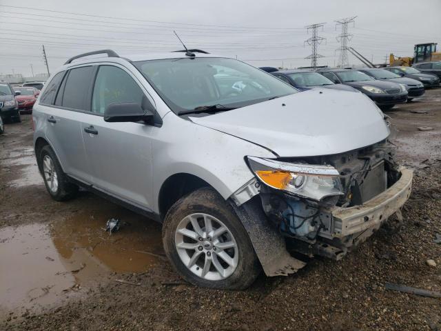 2FMDK3GC6DBC33281 - 2013 FORD EDGE SE SILVER photo 4