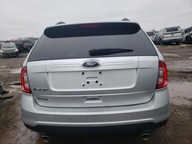 2FMDK3GC6DBC33281 - 2013 FORD EDGE SE SILVER photo 6