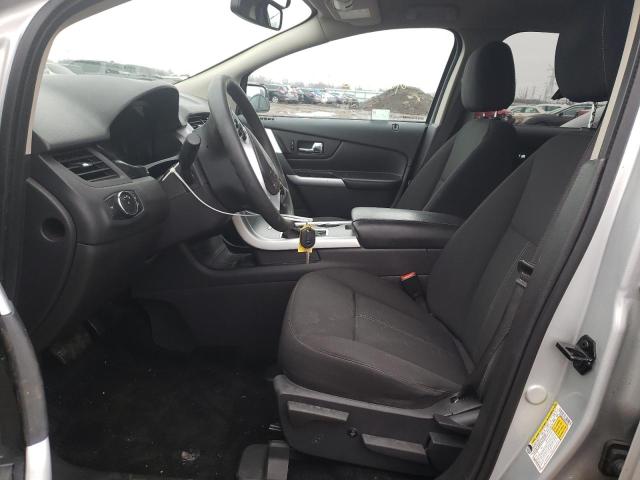 2FMDK3GC6DBC33281 - 2013 FORD EDGE SE SILVER photo 7