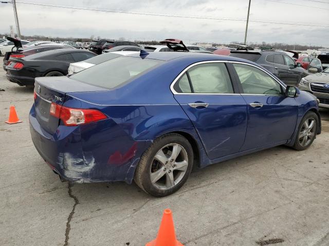 JH4CU2F61DC010502 - 2013 ACURA TSX TECH BLUE photo 3