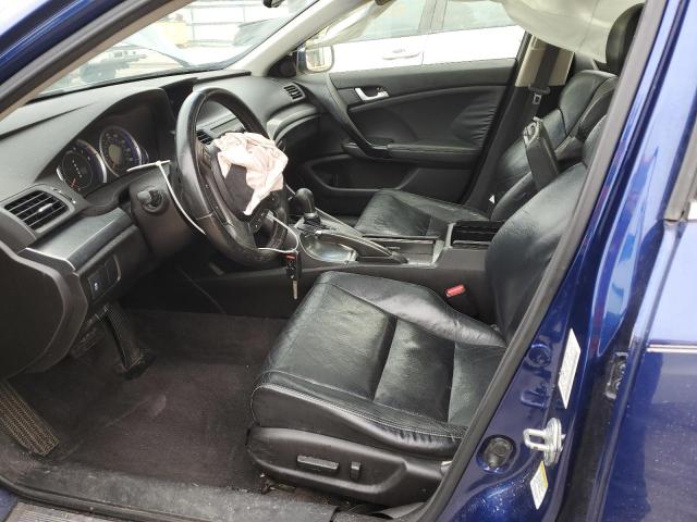 JH4CU2F61DC010502 - 2013 ACURA TSX TECH BLUE photo 7