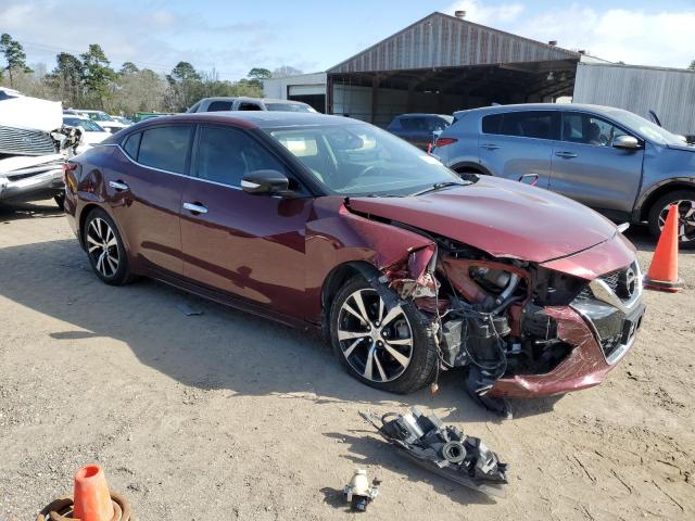 1N4AA6AP7JC371520 - 2018 NISSAN MAXIMA 3.5 RED photo 4