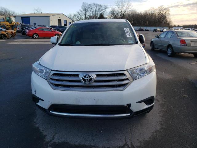 5TDBK3EH0CS164305 - 2012 TOYOTA HIGHLANDER BASE Көк фото 5