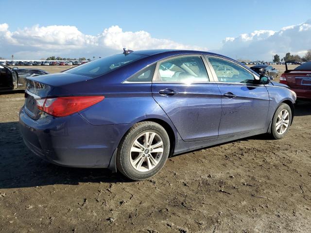 5NPEB4AC7DH679659 - 2013 HYUNDAI SONATA GLS BLUE photo 3