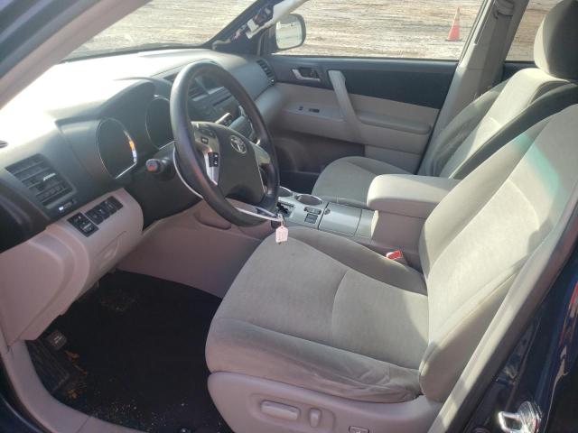 5TDZK3EH3CS088383 - 2012 TOYOTA HIGHLANDER BASE Көк фото 7