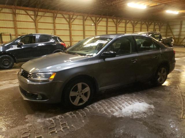 3VW1K7AJ6CM408841 - 2012 VOLKSWAGEN JETTA BASE GRAY photo 1