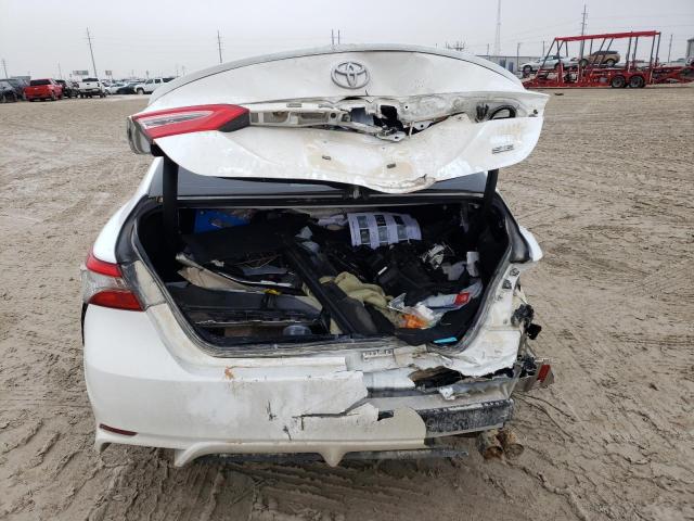 4T1B11HK7KU273722 - 2019 TOYOTA CAMRY L WHITE photo 6