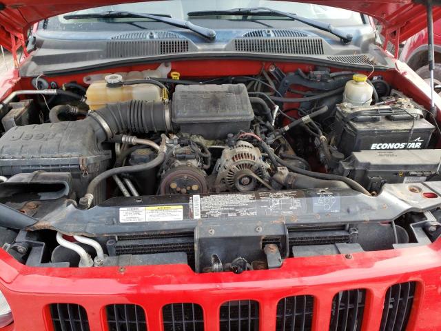 1J4GL58K43W690520 - 2003 JEEP LIBERTY LIMITED RED photo 12