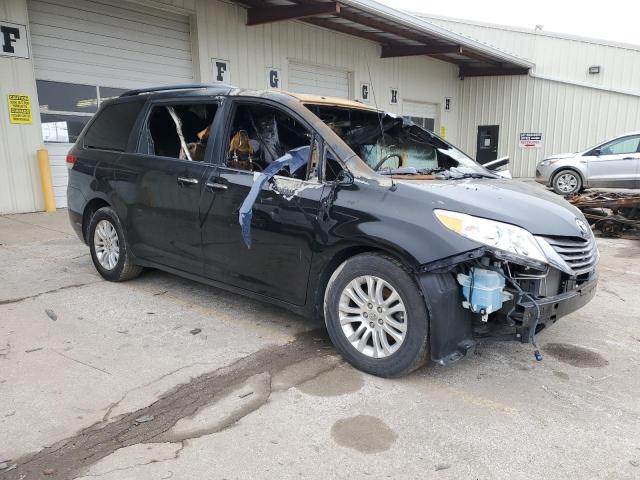 5TDYK3DC9ES452715 - 2014 TOYOTA SIENNA XLE BLACK photo 4