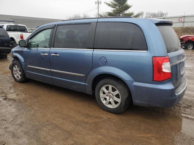 2A4RR5DG0BR715896 - 2011 CHRYSLER TOWN & COU TOURING BLUE photo 2