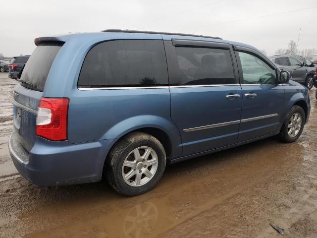 2A4RR5DG0BR715896 - 2011 CHRYSLER TOWN & COU TOURING BLUE photo 3