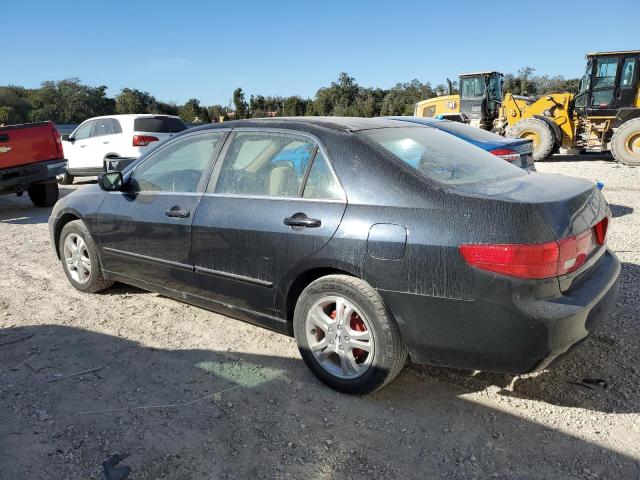 3HGCM56475G703141 - 2005 HONDA ACCORD LX BLACK photo 2