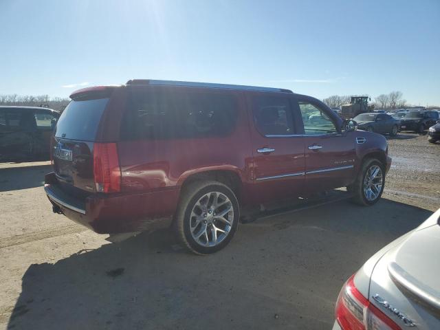 1GYFK26289R120690 - 2009 CADILLAC ESCALADE ESV LUXURY RED photo 3