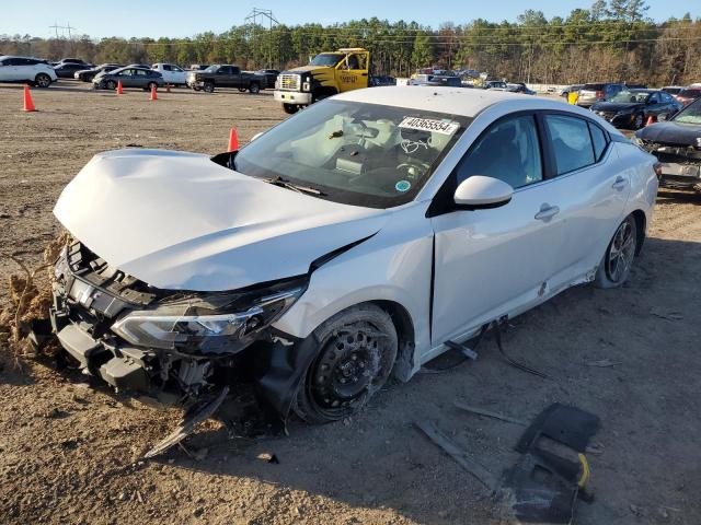 3N1AB8CV9LY241895 - 2020 NISSAN SENTRA SV WHITE photo 1