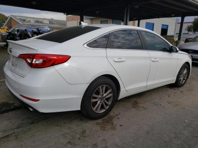 5NPE24AF1GH349496 - 2016 HYUNDAI SONATA SE WHITE photo 3