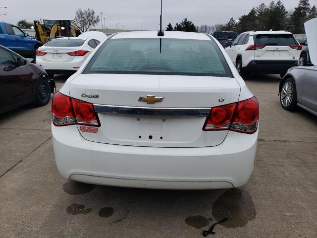 1G1PE5SB1F7161655 - 2015 CHEVROLET CRUZE LT WHITE photo 6