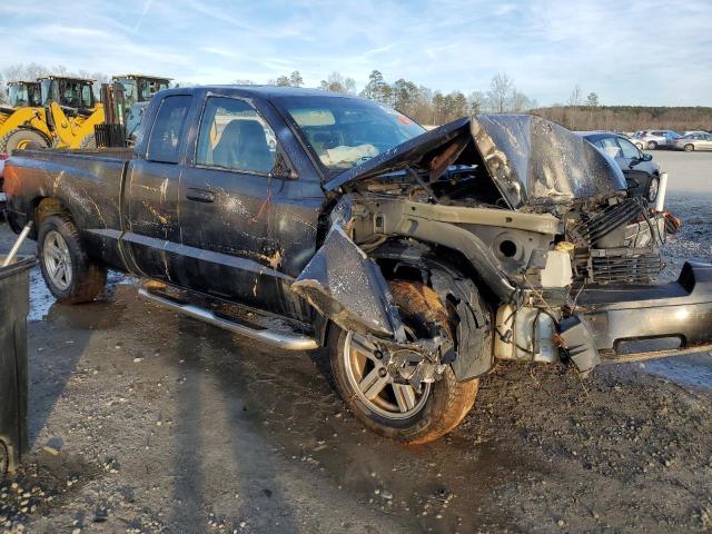 1D7HE42P97S258933 - 2007 DODGE DAKOTA SLT BLACK photo 4