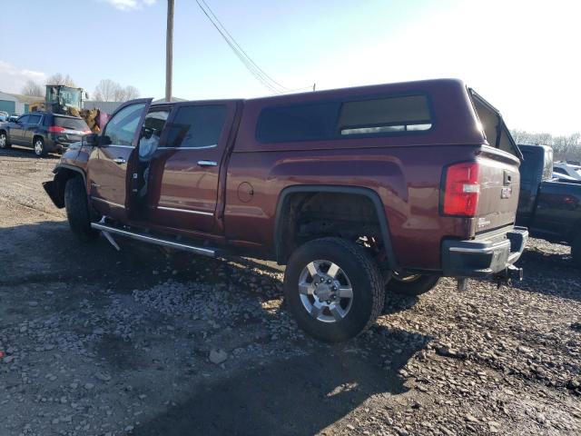 1GT12XEG3HF176353 - 2017 GMC SIERRA K3500 SLT BURGUNDY photo 2