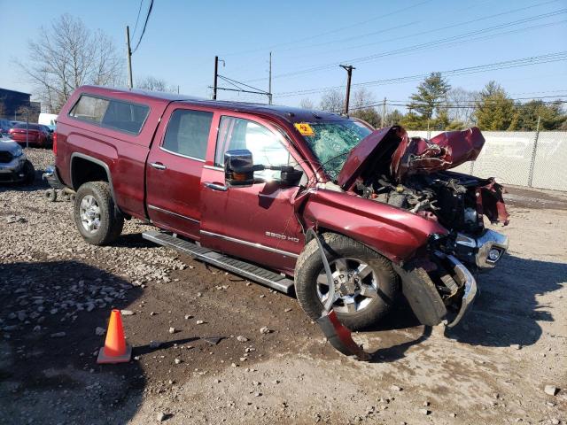 1GT12XEG3HF176353 - 2017 GMC SIERRA K3500 SLT BURGUNDY photo 4