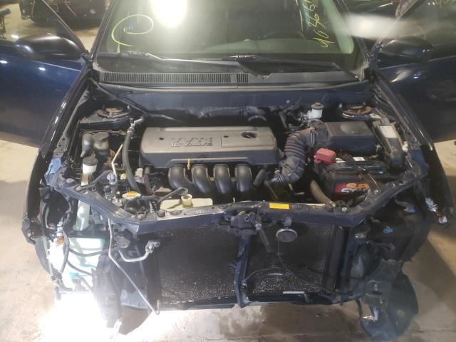 2T1KR32E07C661889 - 2007 TOYOTA COROLLA MA XR BLUE photo 11