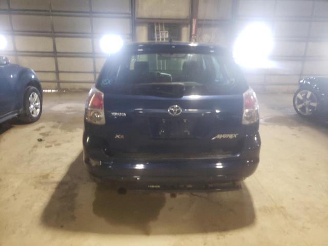 2T1KR32E07C661889 - 2007 TOYOTA COROLLA MA XR BLUE photo 6
