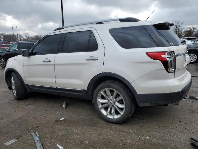 1FM5K8D89FGC48189 - 2015 FORD EXPLORER XLT WHITE photo 2