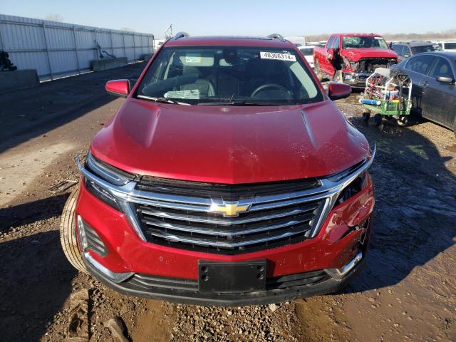 2GNAXXEV1N6114737 - 2022 CHEVROLET EQUINOX PREMIER RED photo 5