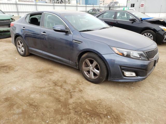 5XXGM4A79FG383403 - 2015 KIA OPTIMA LX BLUE photo 4