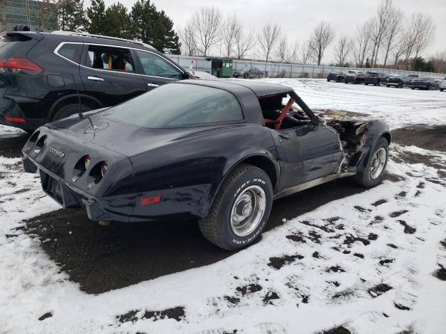 LZ8789S451377 - 1979 CHEVROLET CORVETTE BLACK photo 3