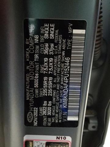 KM8KNDAF4PU152446 - 2023 HYUNDAI IONIQ 5 SEL GRAY photo 12