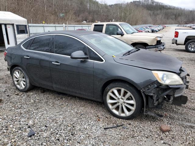 1G4PP5SK2E4208432 - 2014 BUICK VERANO GRAY photo 4