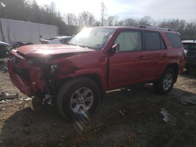 JTEMU5JR7M5948528 - 2021 TOYOTA 4RUNNER SR5/SR5 PREMIUM 红色 照片 1