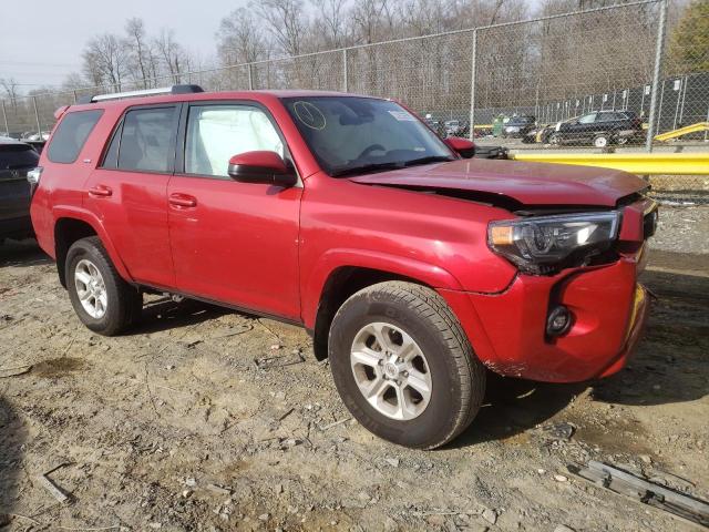JTEMU5JR7M5948528 - 2021 TOYOTA 4RUNNER SR5/SR5 PREMIUM 红色 照片 4