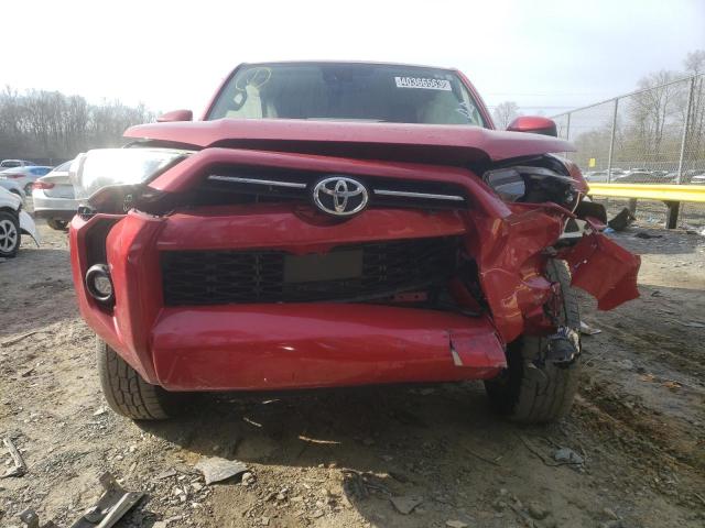 JTEMU5JR7M5948528 - 2021 TOYOTA 4RUNNER SR5/SR5 PREMIUM 红色 照片 5