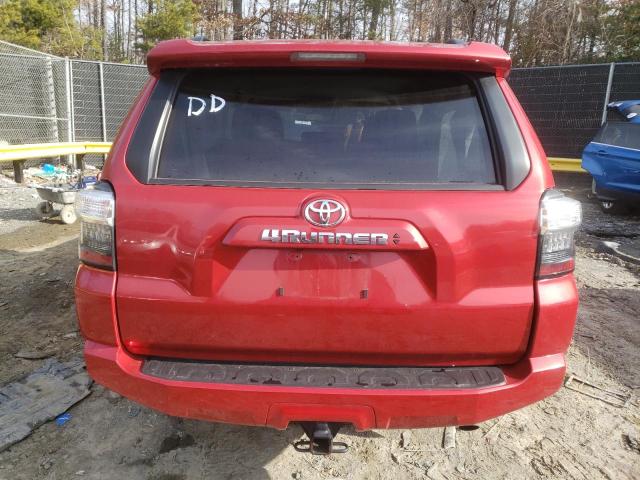 JTEMU5JR7M5948528 - 2021 TOYOTA 4RUNNER SR5/SR5 PREMIUM 红色 照片 6